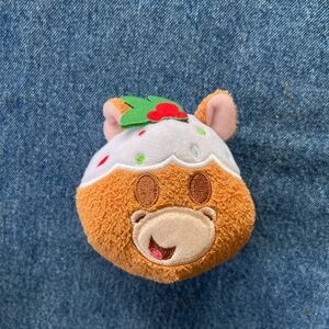 Disney Parks Munchlings Festive Fare Bullseye Cereal Bite mini plush